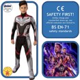 thumbnail image 3 of Costume d'Équipe pour Enfants - Vengeurs: Costume Unisexe de Fin de Partie, 3 of 3