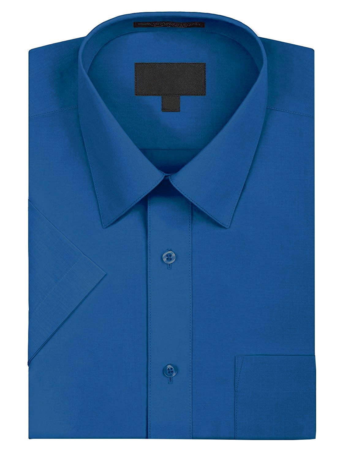 mens short sleeve dress shirts xxl