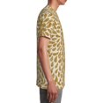 thumbnail image 6 of Wukai Gold Drops Youth Unisex Short Sleeve T-Shirt for Boys, Girls, Teens, and Kids-Large, 6 of 7