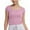 Pink, variant on Big Kid Crop Tops For Girls Short Sleeve Shirt Girls Summer Tops Square Neck Slim Fit Basic Tee Toddler Fitted Shirt Size 6 for Clothes Big 4t Fall Long Sleeve 14-15 Years White