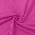 thumbnail image 5 of QIJUNTUO ​Women's Corduroy Wide Leg Pants Fall Casual Trousers Elastic Waist Cropped Length Comfort Fit With Pockets Seasonal Wear​ Hot Pink, 5 of 5