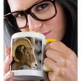 thumbnail image 2 of 3drose, Bighorn Sheep, Maligne Canyon, Jasper Np, Alberta-cn01 Pcl0007 - Paul Colangelo, 11oz Two-tone Yellow Mug, 2 of 6
