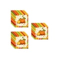 thumbnail image 3 of Qocolcyl 20 Pack Fall Pumpkin Maple Leaf Disposable Paper Napkins, Autumn Harvest Disposable Party Tissues, Coordinated Table Decor for Thanksgiving Halloween Indoor Outdoor Halloween Decorations, 3 of 7