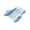 Blue, variant on Inflatable Pool Floating Bed, Large Water Float Lounger PVC Blow Up Raft, Poolside Lounging Summer Beach Swimming Pool Party, Holds Up To 220 Lbs