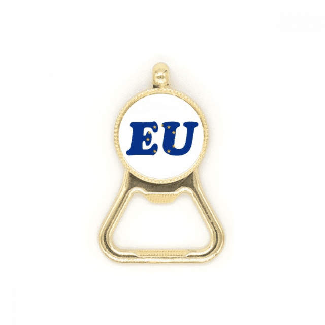 Abreviatura de Europa Union combinación Botellas de cerveza, abrelatas de acero inoxidable.
