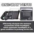 thumbnail image 6 of PIT66 LED Headlight Fit for 2009-2018 Dodge Ram 1500 Clear Lens Chrome Housing Clear Reflector, 6 of 8