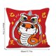 thumbnail image 3 of Funda de almohada Taotanxi 2025 del Año de la Serpiente, con letras supersuaves para sofá, dormitorio y reposacabezas., 3 of 7