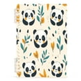 thumbnail image 2 of Notebook 8.3x5.7x0.4 Inch One Sizex1 Journey Note Diary Hardcover Notebook 60 Pages,80g Paper Writing Smooth and Not Easy to Break Cartoon Cute Panda Seamless, 2 of 8