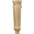 thumbnail image 2 of Ekena Millwork 6 1/4"W x 3"D x 22"H Large Traditional Pilaster Corbel, Cherry, 2 of 4