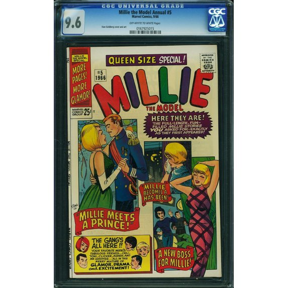 Millie the Model Annual #5 - CGC 9.6 Comic Book