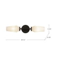 thumbnail image 5 of Alora Lighting WV424720BGOP Krysta 20" Tall Bathroom Sconce - Brushed Gold / Opal Glass, 5 of 7