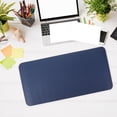 thumbnail image 2 of OUNONA Back to School Office Mouse Pad Supple Material Blue 1Pack 23.8X11.8in, 2 of 8