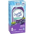 Crystal Light Grape Sugar Free Drink Mix Singles with Caffeine, 10 ct OntheGoPackets