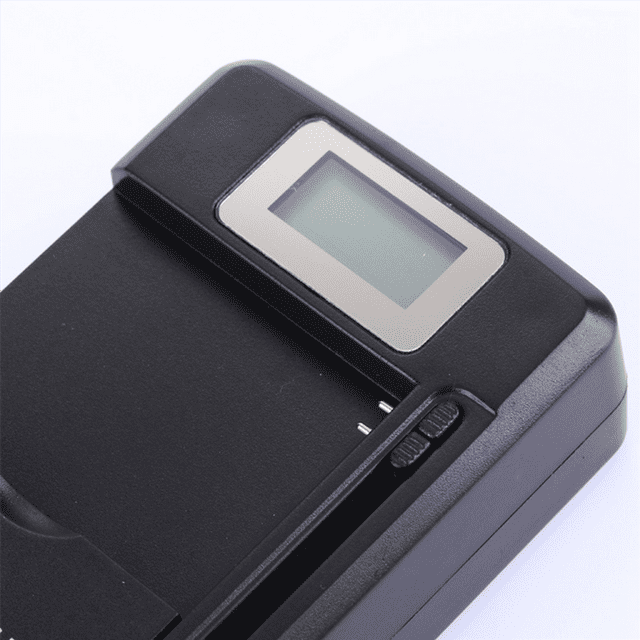 2X 4.2V Mobile Universal Battery Charger Wall Travel Charger for Cell Phone PDA Camera Li-Ion Battery Charging US Plug,2 x Universal Battery Charger,Black