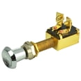 thumbnail image 2 of 4" Silver and Yellow 10-Ampere BEP 2-Position SPST Push-Pull Switch with Contoured Knob, 2 of 2