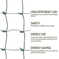 Led Christmas Net Lights Outdoor Decorations For Bushes,96 Led 5Ftx5Ft