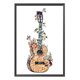thumbnail image 2 of Cuadros Decorativos Bordado parcial 11CT Flor Instrumento musical DIY Kit estampado Punto de cruz Likrtyny embutido en tela, 2 of 9