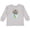 AC-Heather Grey, variant on Inktastic Cute Cat, Little Cat, Kitty, Kitten, Fish Bowl Girls Long Sleeve Toddler T-Shirt