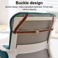 thumbnail image 4 of Office Chair Cushion One-Piece Thick Seat Cushion Padded with Backrest for Butt and Back Support, Green, 4 of 7