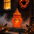 thumbnail image 2 of Kyusrd Pumpkin Lantern Lights for Halloween Decor,Battery Operated LED Pumpkin Hanging Decoration With Illuminated Face Suitable for Yard Decor, 2 of 7