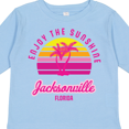 thumbnail image 4 of Inktastic Summer Enjoy the Sunshine Jacksonville Florida in Pink Boys or Girls Long Sleeve Toddler T-Shirt, 4 of 5