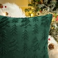 thumbnail image 2 of Sanmadrola Christmas Tree Decorative Throw Pillow Covers Set of 2, 18"x18" Soft Fluffy Pillowcases for Home Décor, Boho Pillow Covers Winter Holiday Cushion Cases for Sofa Couch Bedroom Living Room, 2 of 7
