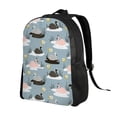 thumbnail image 2 of Disketp Swan Princess On Lake Mochila Unisex de Apertura Lateral Completa, Mochila para Laptop para Escuela, Trabajo y Viajes, 2 of 8