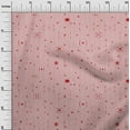 thumbnail image 3 of oneOone Velvet Red Fabric Stripes Craft Projects Decor Fabric Printed By The Yard 58 Inch Wide, 3 of 4