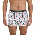 thumbnail image 1 of Fotbe American Gnomes Calzoncillos Tipo Boxer con Bolsa de Soporte Total para Hombre, X-Temp Fresco, Transpirable y de Secado Rápido-X-Large, 1 of 5