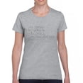 thumbnail image 1 of Tee Hunt Dear Algebra Stop Asking Us to Find Your X T-Shirt Funny Women's T-Shirt Tee, Gray, XX-Large, 1 of 5