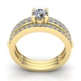 thumbnail image 3 of 1.5ct Round Cut Diamond Ladies Accent Solitaire Anniversary Engagement Ring Solid 10K Rose, White or Yellow Gold JK I1, 3 of 3