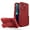 Red, variant on TJS for iPhone 14 Plus, with Belt Clip Holster and Tempered Glass, Heavy Duty Military Grade Drop Protection Hard Phone Case with 360° Rotating Kickstand Clip for iPhone 14 Plus 6.7 inch (Mint Green)