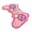Pink, variant on Cute Gaming Rug Cartoon Game Console Game Controller Floor Mats Non Extra Soft Absorbent Rugs Machine Washable Mat Game Room Carpet Shower Mat Indoor Door Mat