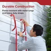 Kidde 2-Story Fire Escape Ladder with Steel Anti-Slip Rungs