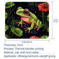 thumbnail image 5 of Frog Gaming Mouse Pad, Mouse Mat, Mouse Pad - Square, 8.3x9.8 Inch, Printed, Non-Slip Rubber Bottom - Suitable for Office and Gaming, 5 of 6