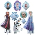 thumbnail image 2 of Disney-Decoración de Frozen para Fiesta Temática, globos de papel de aluminio de Elsa, Olaf, suministros de decoración para fiesta de cumpleaños de niñas y Baby Shower, juguete para niños, nuevo, 2 of 4