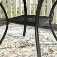 thumbnail image 6 of Vicllax Outdoor Patio Dining Set American Country Style Metal 42"for Garden Lawn (5 Pcs), 6 of 8