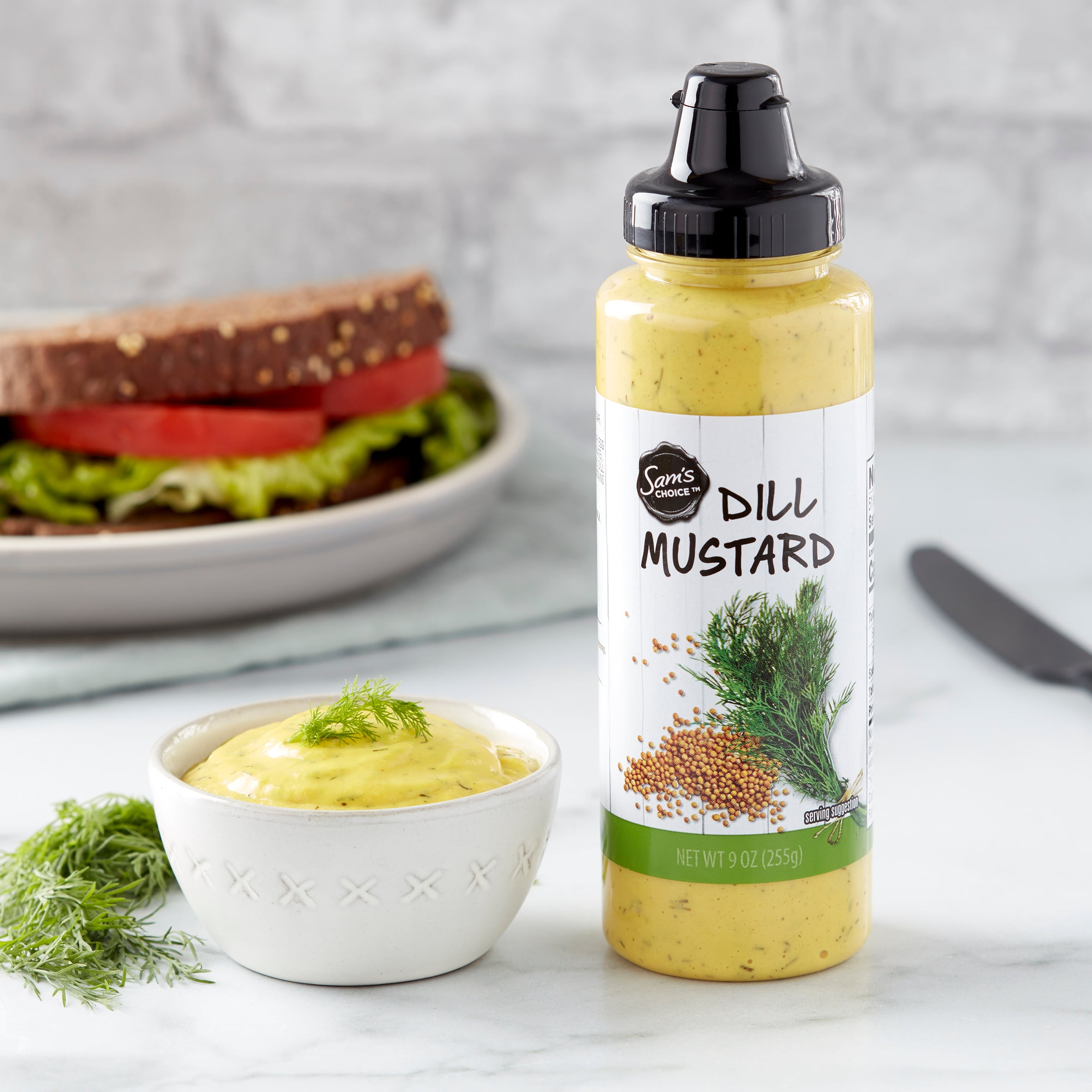 Sam S Choice Dill Mustard 9 Oz Walmart Com Walmart Com