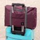 thumbnail image 4 of KIHOUT - Bolsa de viaje plegable, de lona, para llevar como equipaje de mano, ideal para el fin de semana, para mujeres y niñas., 4 of 7