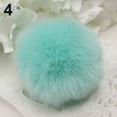 thumbnail image 2 of Fairnull Soft Faux Rabbit Fur PomPom Keychain Handbag Cell Phone Pendant Charms Key Ring, 2 of 9