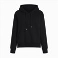 thumbnail image 5 of Kaprioy Women Oversized Hoodies Side Zipper Fleece Long Sweatshirts Lightweight Tunic Pullover Fall Fashion Clothing Trendy Clothes Women Oversized Hoodies Side Zipper Long Sweatshirt Pullover, 5 of 6