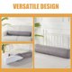 thumbnail image 4 of Almohada para debajo de las rodillas, almohada de masaje para piernas, almohada para camilla de masaje, almohada ergonómica para reposapiés, 4 of 7