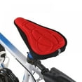 thumbnail image 3 of 3D Bike Seat Cover- Comfortable Extra Soft Bicycle Seat - Bike Saddle Cushion with Reflective Strap, 3 of 5