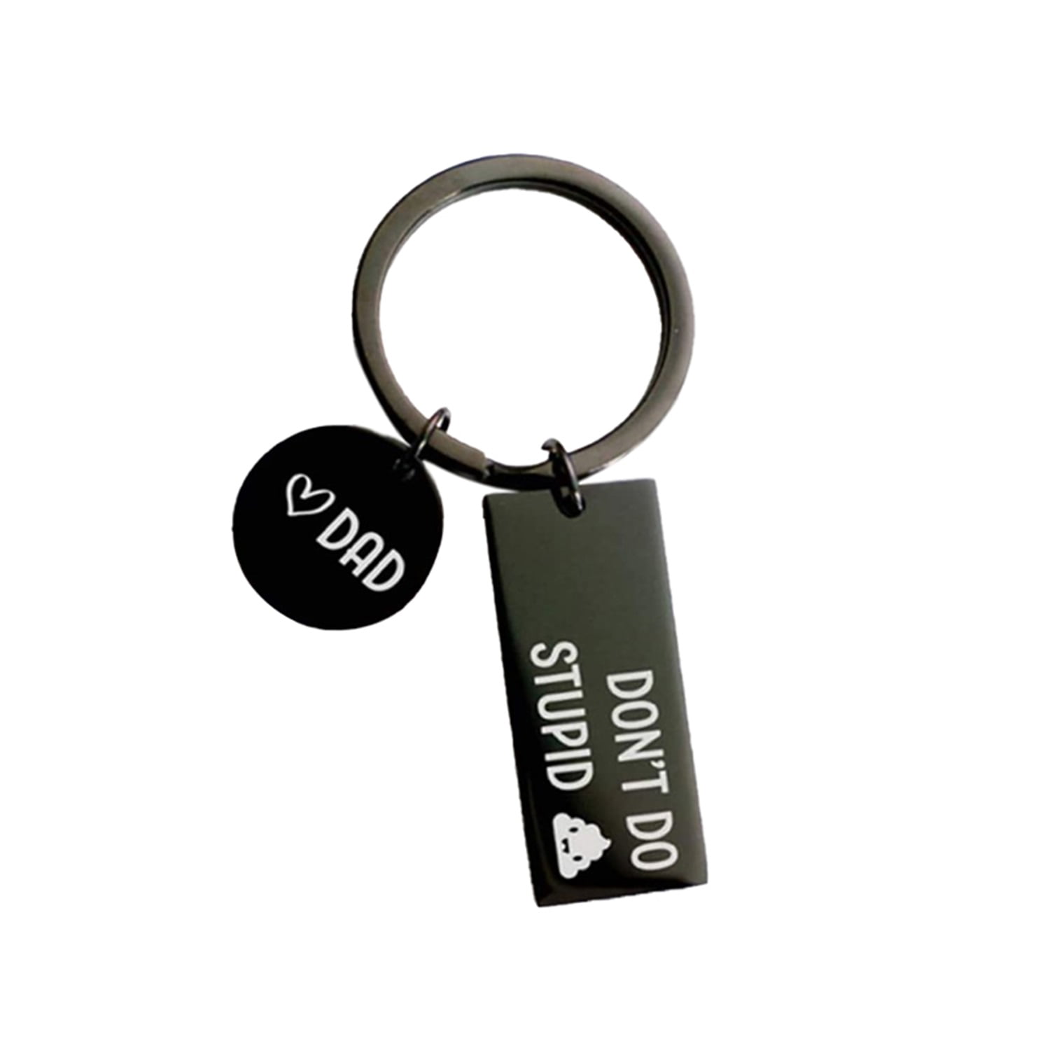 Alloy Funny Letter Engraved Keychain Key Ring Key Tag Gift For Boyfriend New S