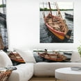 thumbnail image 1 of Vintage Wooden Boat, 1 of 3