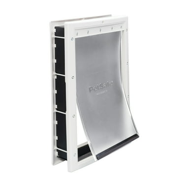 PetSafe Plastic Dog and Cat Door - Easy Installation - Large - For Pets Up To 100 lb