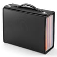 thumbnail image 1 of 24 Pockets Expanding File Folder Accordian File Organizer,Plastic Paper Document Receipt Organizer, 1 of 5
