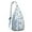 Sky-blue-51, variant on 4-Pockets Cross Body Bags for Woman Men,Cute Sea Life Sling Bag Chest Bag with Adjustable Strap Women's Crossbody Bags for Outdoors Hiking Traveling