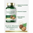 thumbnail image 3 of Black Walnut Wormwood | 120 Capsules | Herbal Complex for Men and Women | by Carlyle, 3 of 7