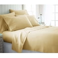 thumbnail image 2 of Simply Soft 6 Piece Luxury Ultra Soft Deep Pocket Bed Sheet Set - Queen - Gold, 2 of 2